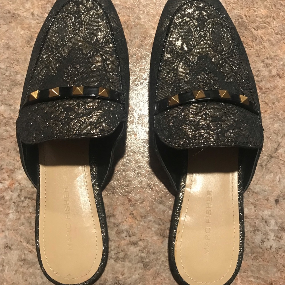 Marc Fisher studded mule